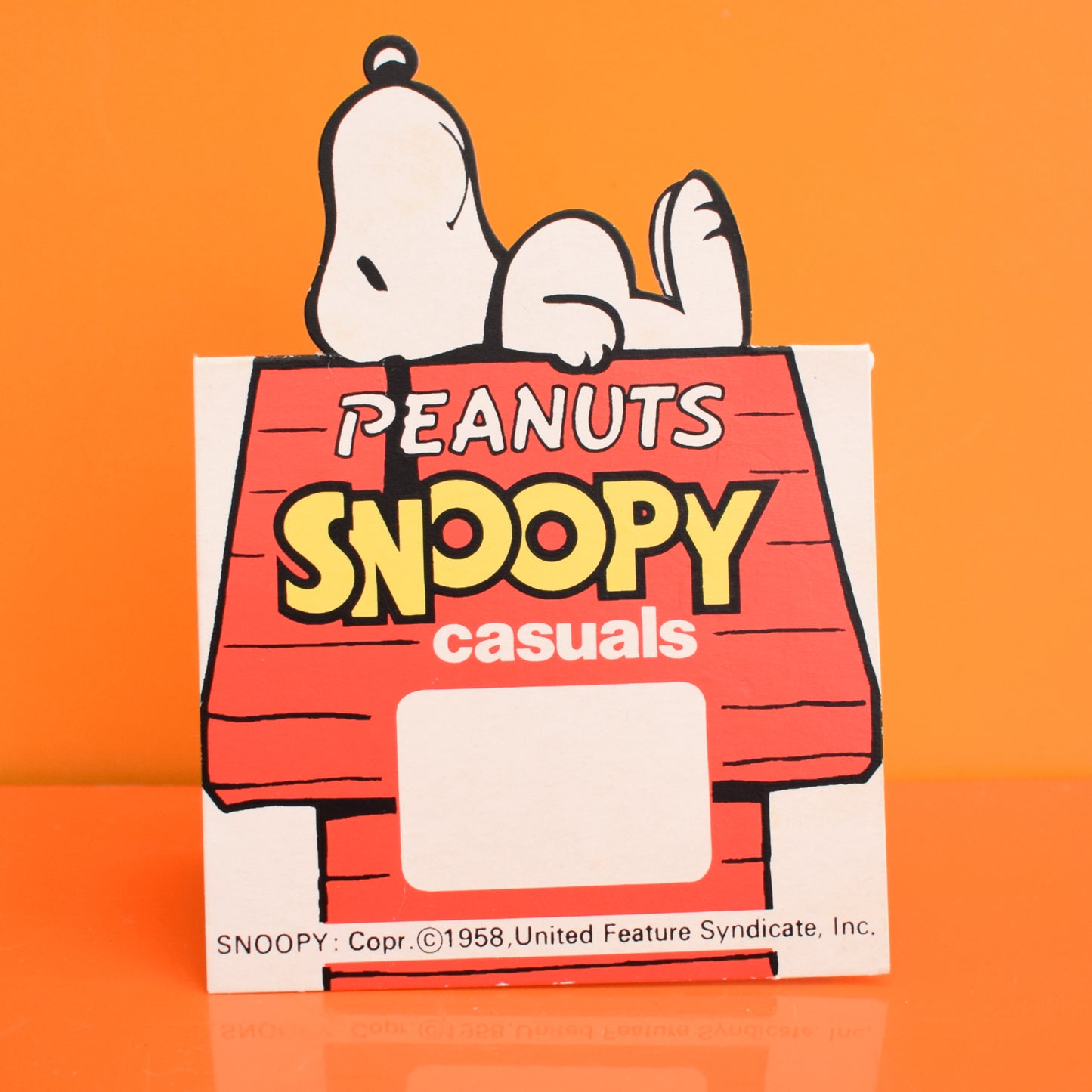 Vintage 1960s Peanuts Snoopy Casuals Paper Advertising