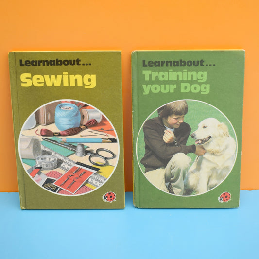 Vintage Ladybird Book - Learnabout- Sewing / Dogs by Pineapple Retro