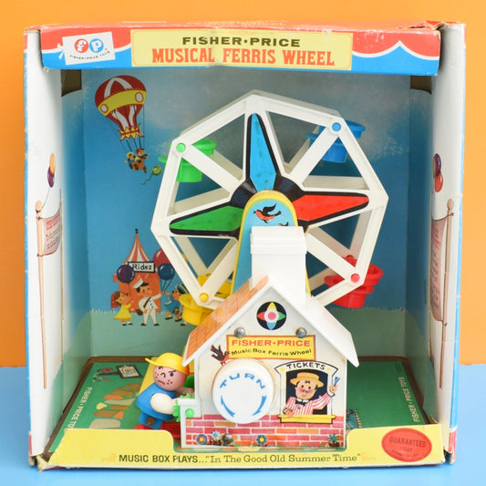 Vintage 1960s Fisher Price Carousel - Rare Boxed by Pineapple Retro