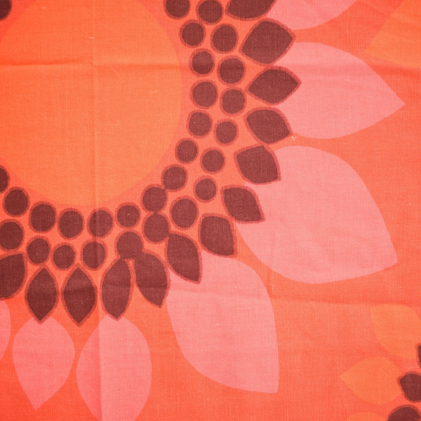 Vintage 1960s Boras Swedish Fabric / Tablecloth