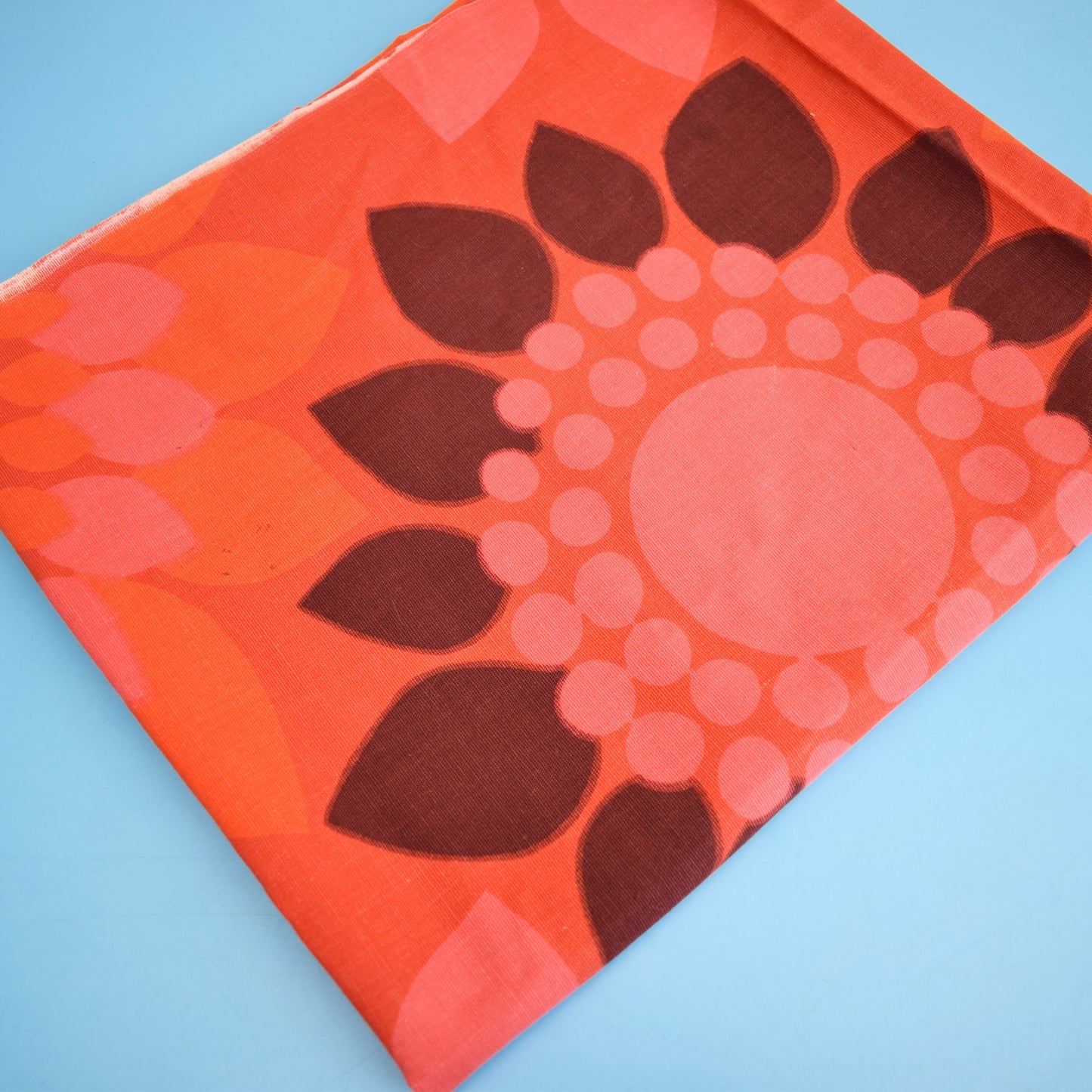 Vintage 1960s Boras Swedish Fabric / Tablecloth