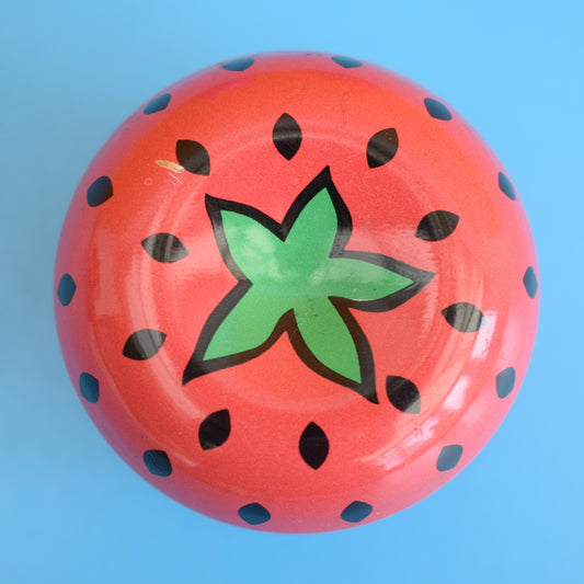 Vintage 1990s Metal Pots / Candles - Fruit