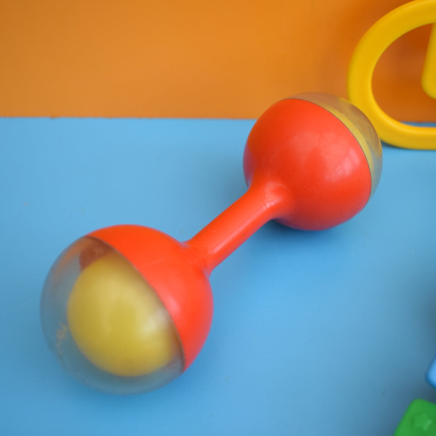 Vintage 1980s Mixed Plastic Baby Toys Bundle - Fisher Price by Pineapple Retro