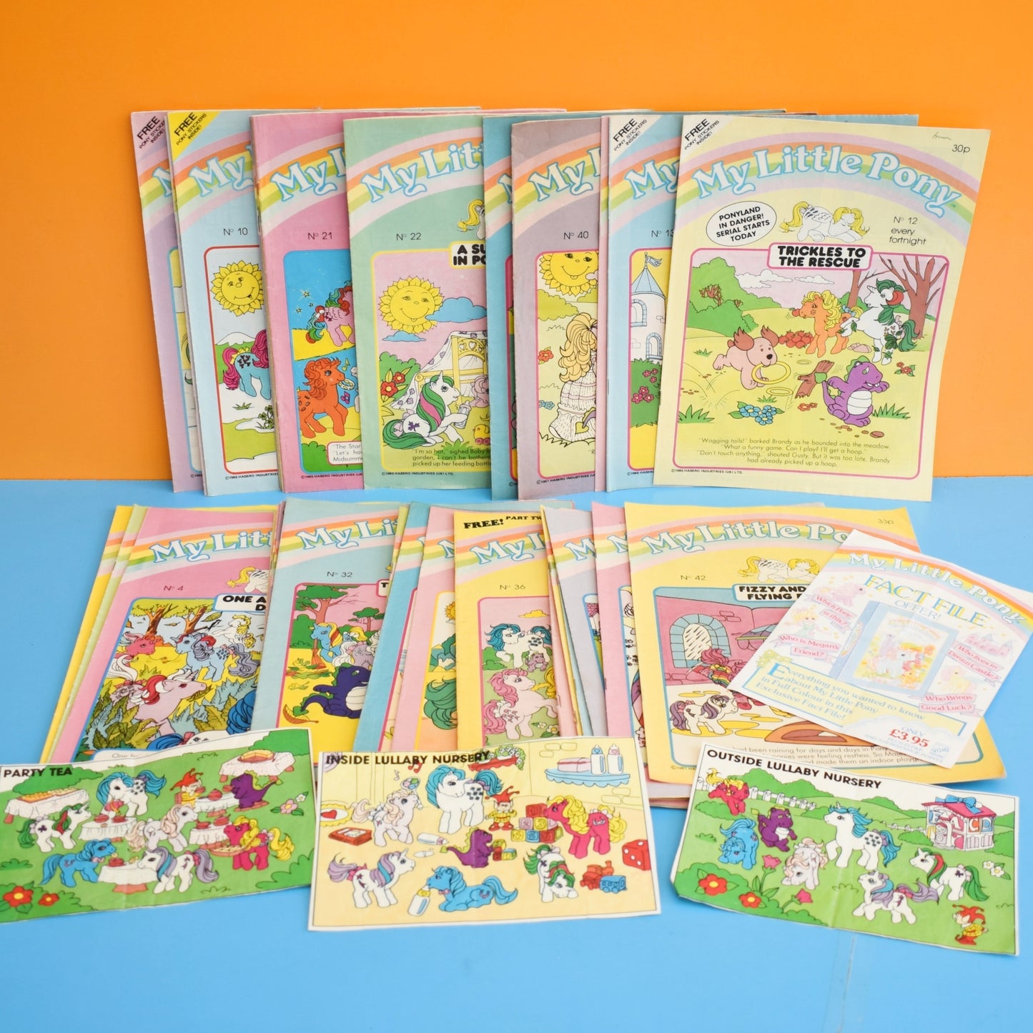 Vintage 1980s My Little Pony Magazines x35 by Pineapple Retro