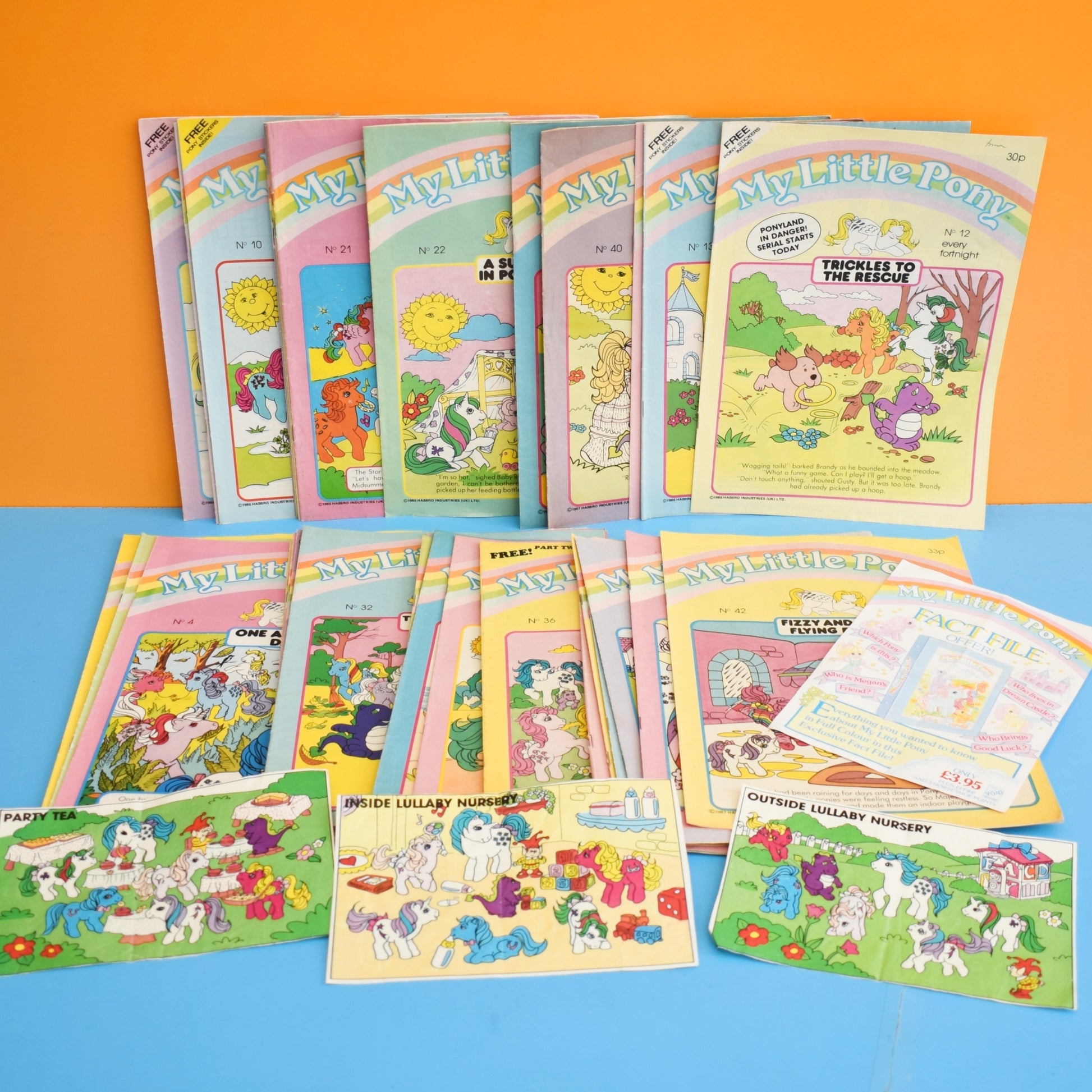 Vintage 1980s My Little Pony Magazines x35 by Pineapple Retro