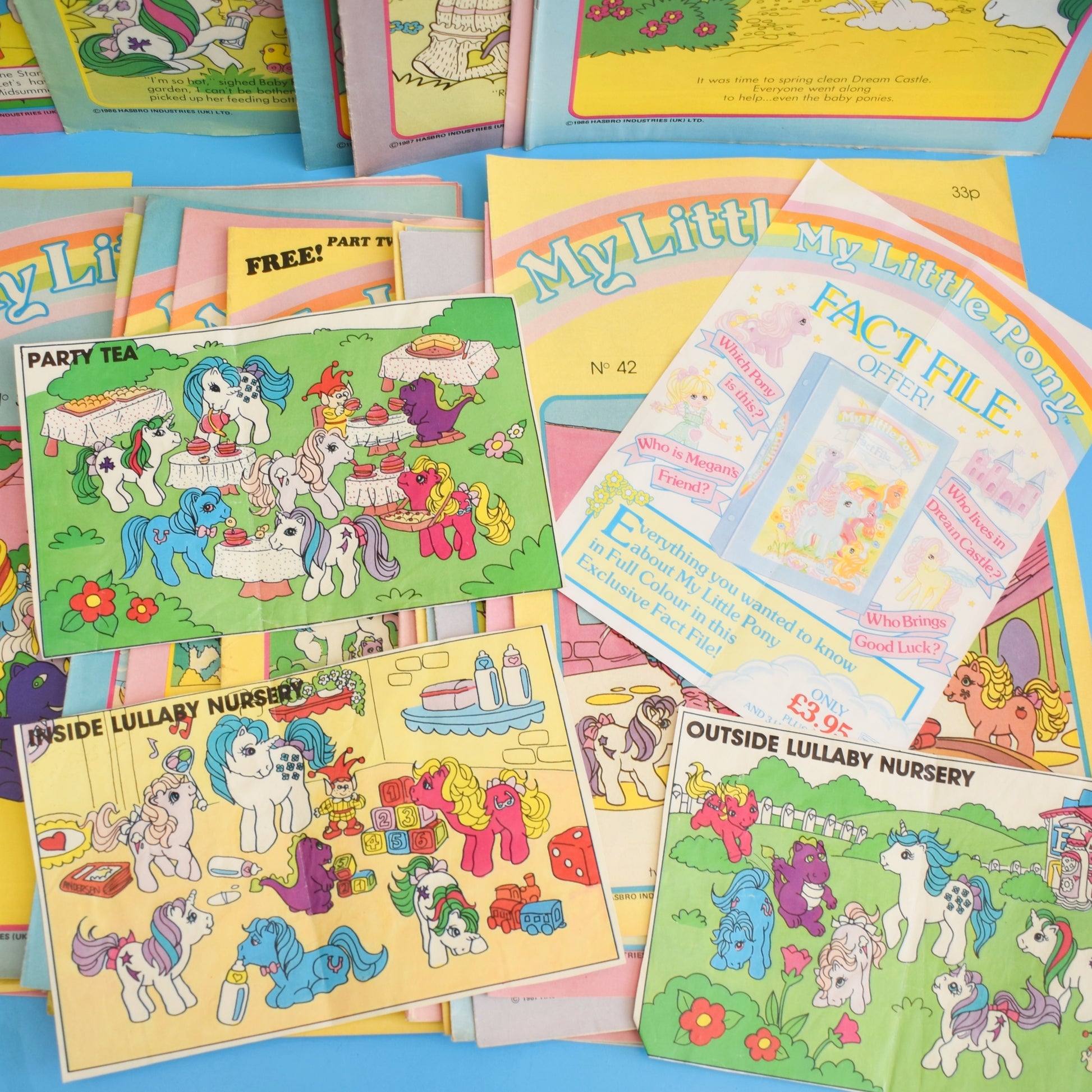 Vintage 1980s My Little Pony Magazines x35 by Pineapple Retro