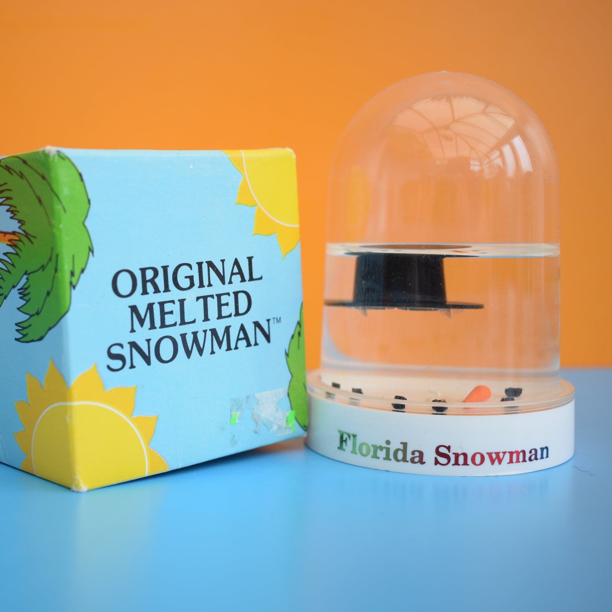 Vintage 1980s Florida Novelty Snow Globe - Boxed by Pineapple Retro