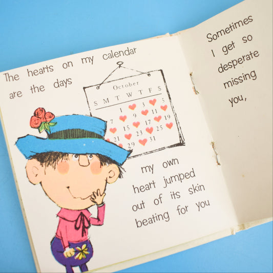 Vintage 1970s Little Books - Miss You by Vintage
