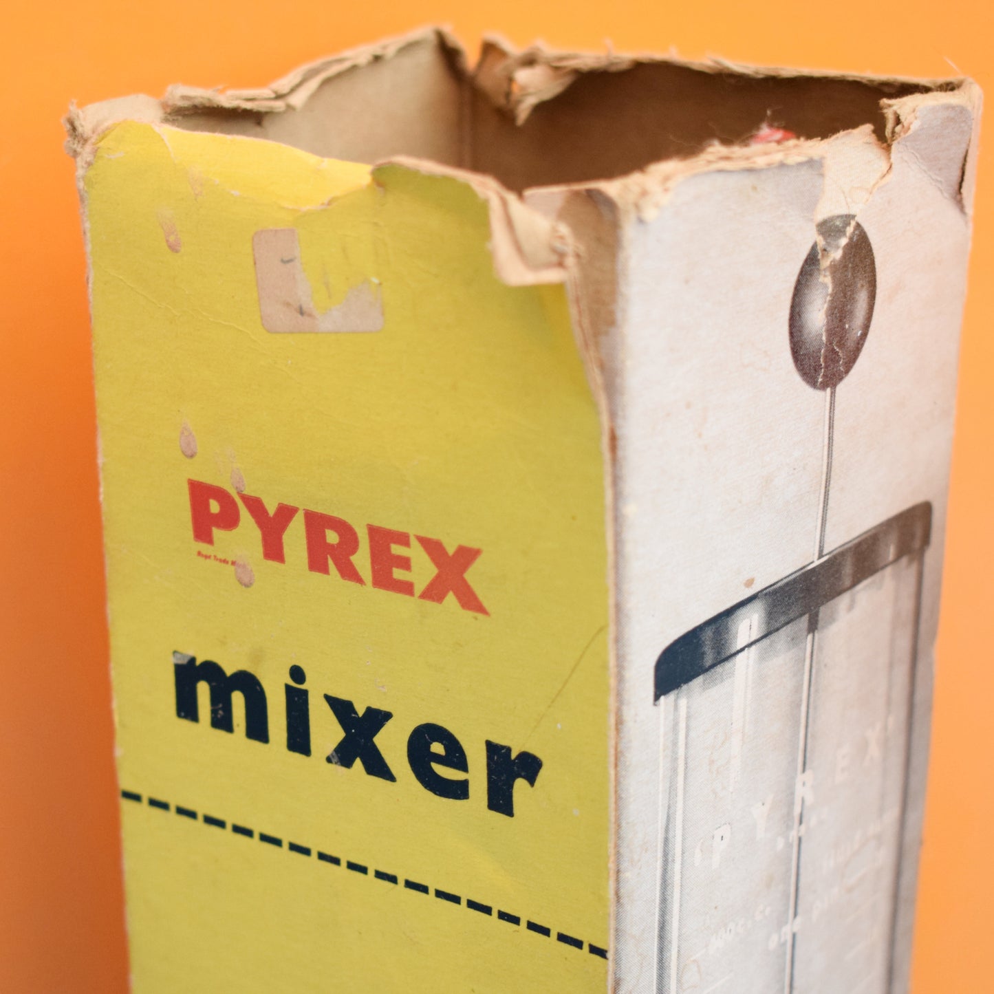 Vintage 1950s Atomic Style Pyrex Mixer / Milk Frother - Boxed