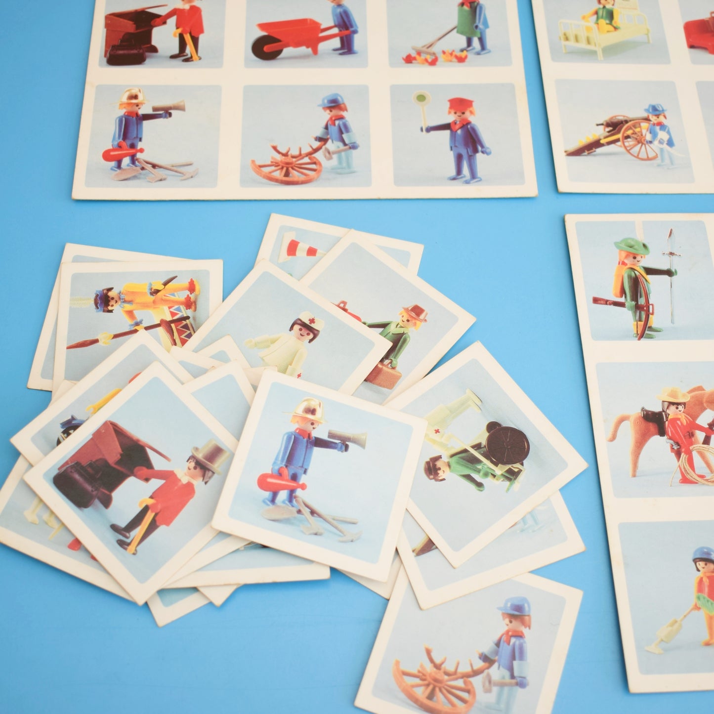 Vintage 1970s Playmobil Lotto Game by Pineapple Retro