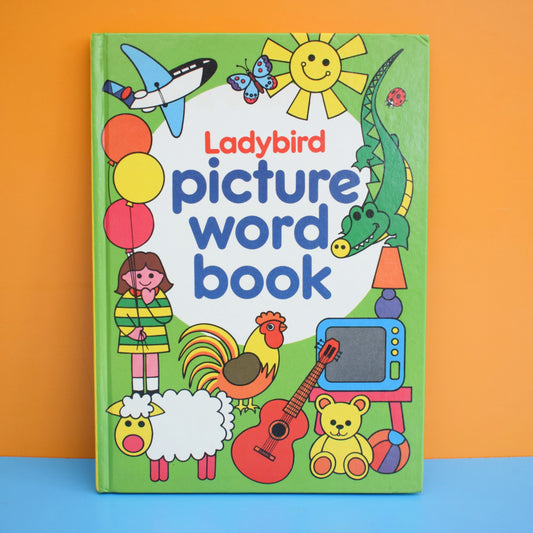 Vintage 1980s Big Ladybird Picture Word Book - Lynn Grundy by Vintage