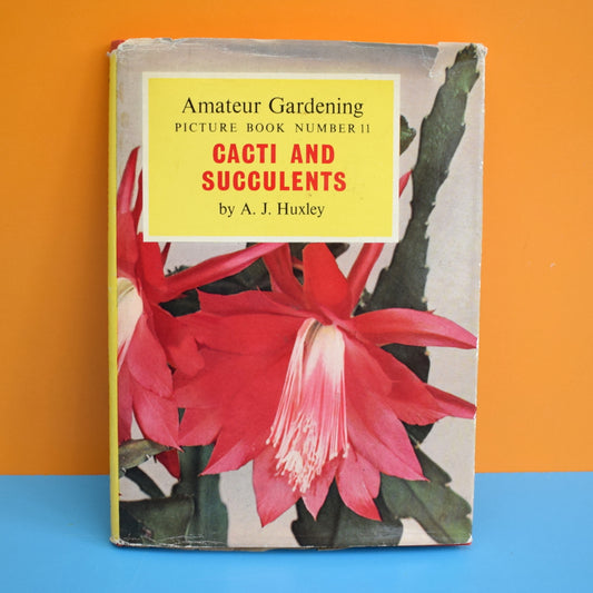Vintage 1960s Cacti And Succulents Book