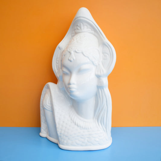 Vintage 1970s Oriental Lady - Tretchikoff Style Large Statue by Vintage