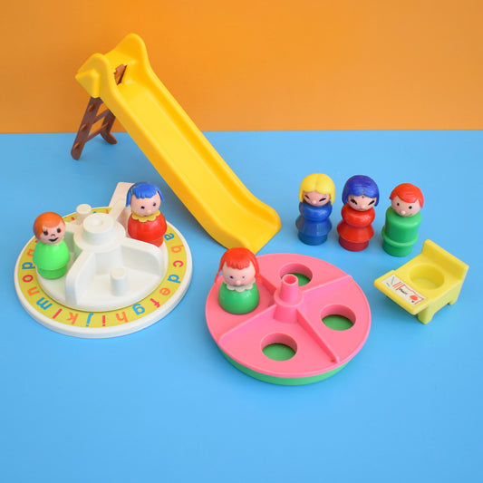 Vintage 1960s Bluebox Figures / Playground