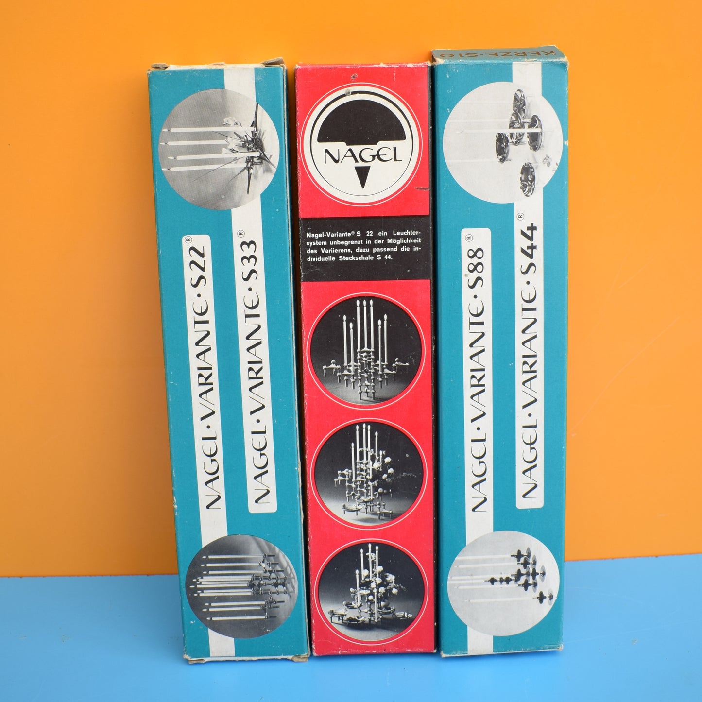 Vintage 1960s Nagel Candles - For Interlocking Holders by Pineapple Retro