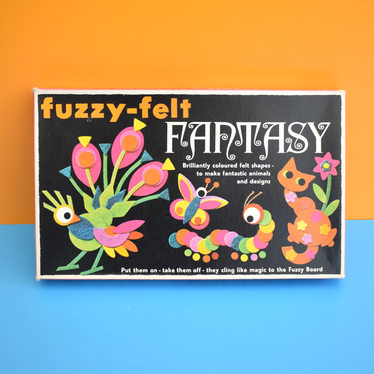 Vintage 1970s Fuzzy Felt - Various Sets .