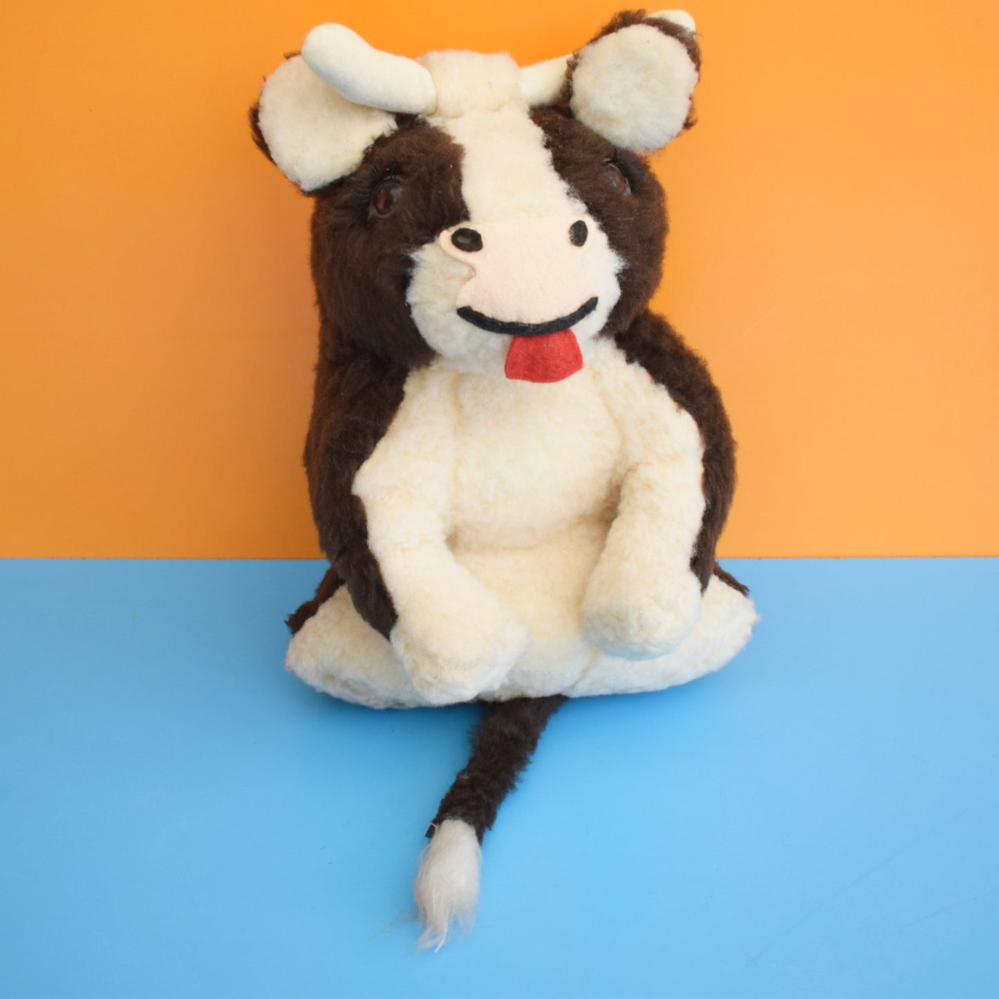 Vintage 1970s Fluffy Bull - Amazing Eyelashes by Pineapple Retro