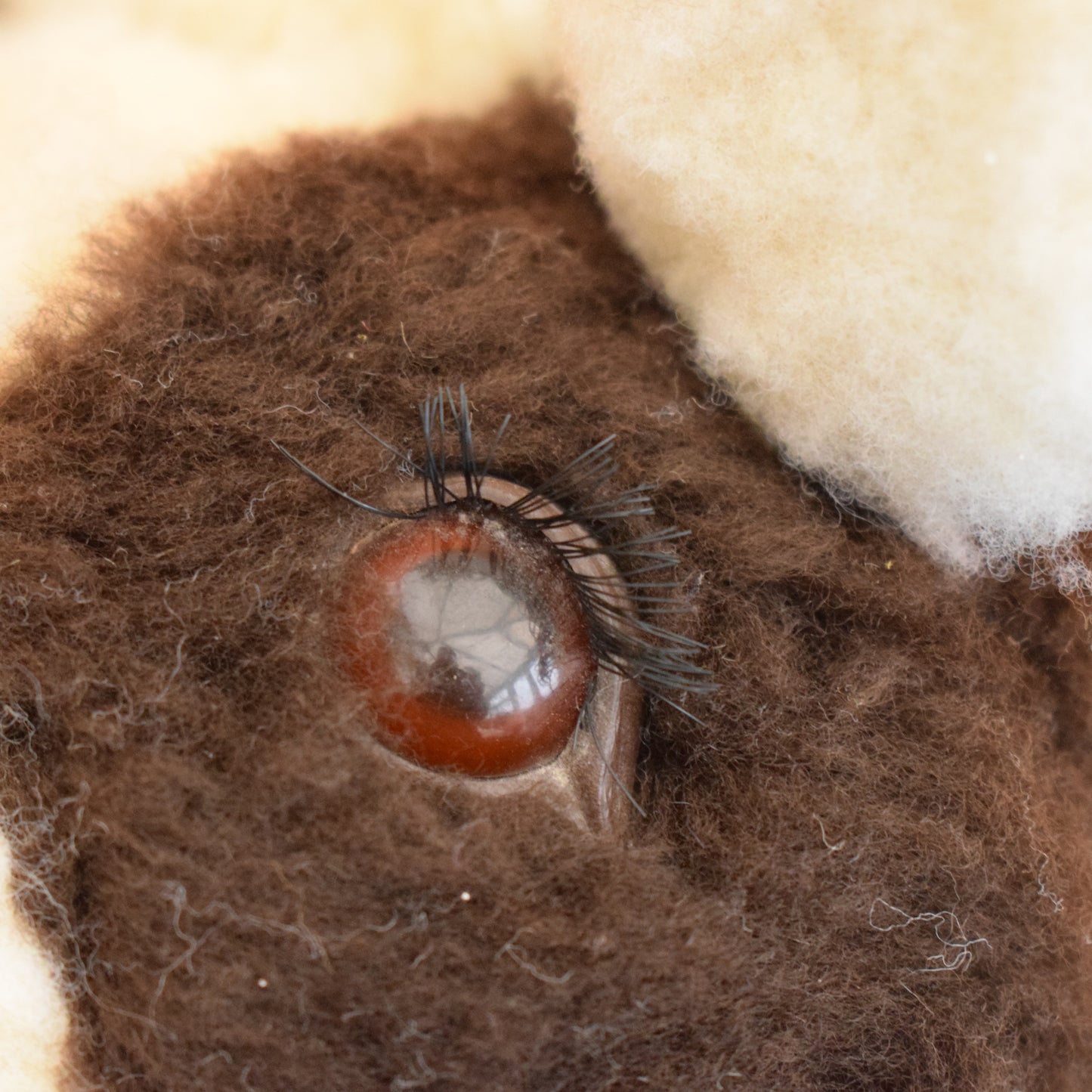 Vintage 1970s Fluffy Bull - Amazing Eyelashes by Pineapple Retro