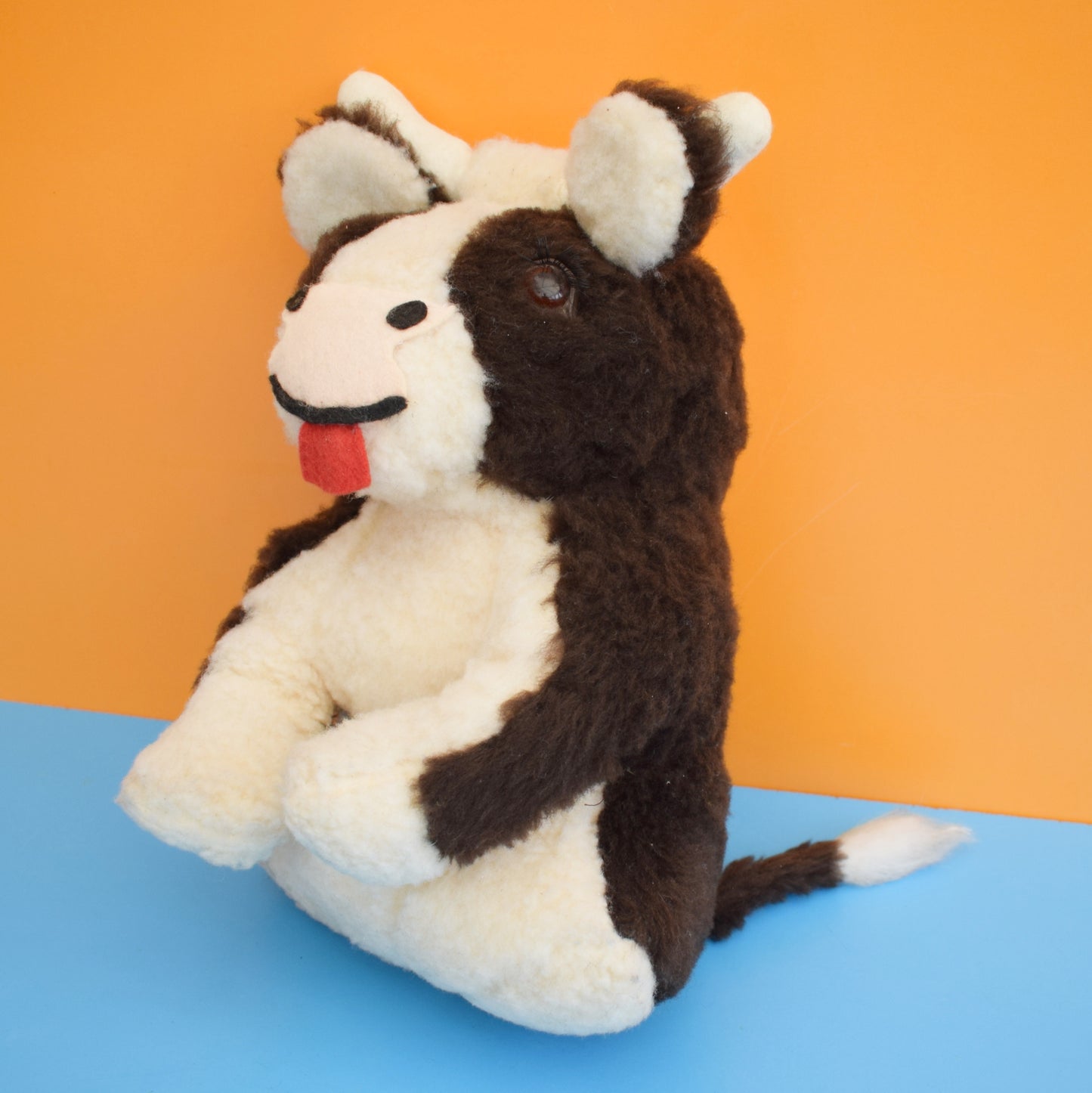 Vintage 1970s Fluffy Bull - Amazing Eyelashes by Pineapple Retro