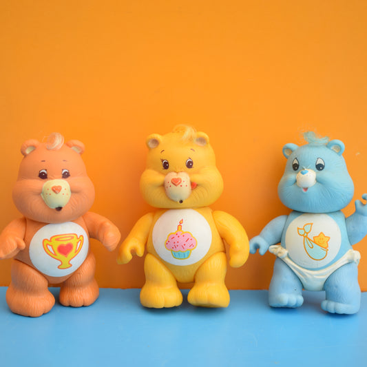 Vintage 1980s Care Bear Figures by Pineapple Retro