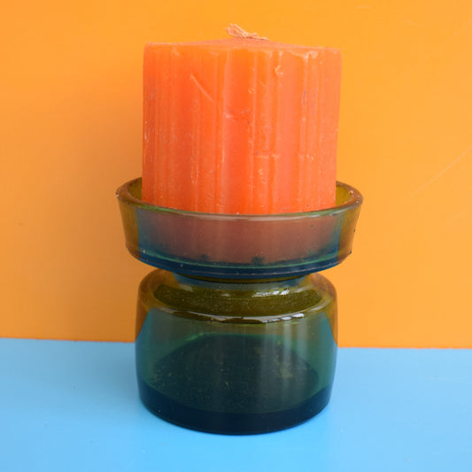 Vintage 1970s Dansk Candle Holder & Candle - Quistgaard by Pineapple Retro