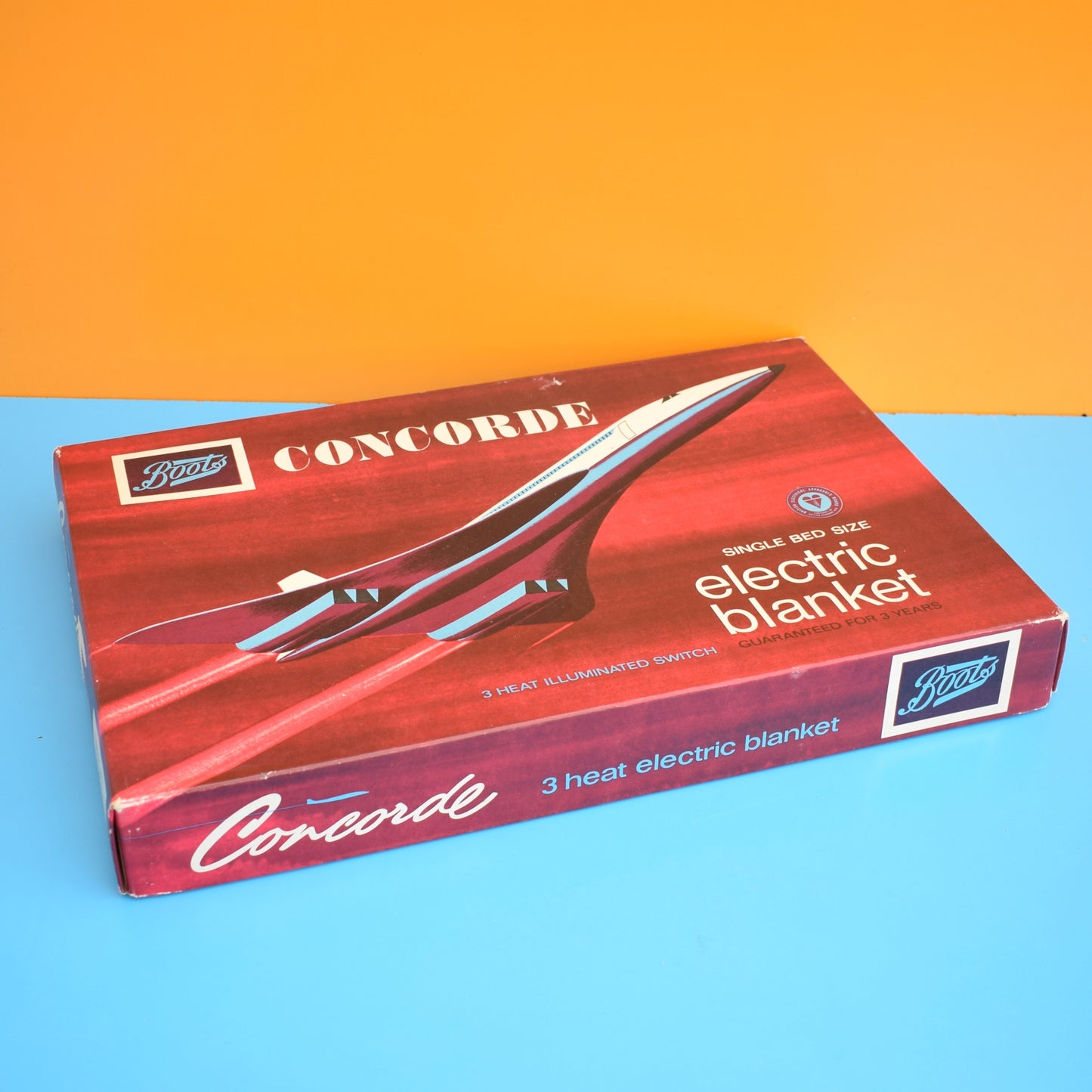 Vintage 1970s Boots Concord Blanket- Box