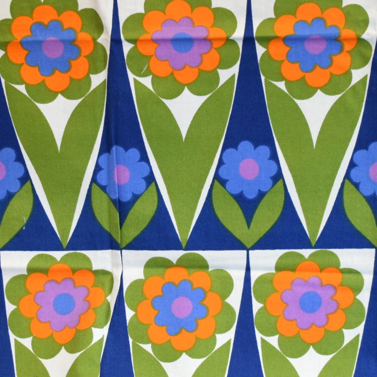 Vintage 1960s Fabric - Heals Flower Shop - Hans Jurgen