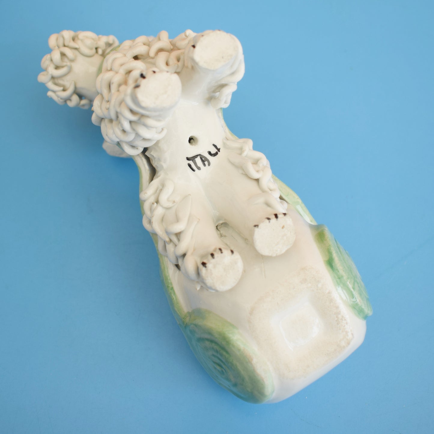 Vintage 1950s Italian Spaghetti Poodle Planter by Vintage