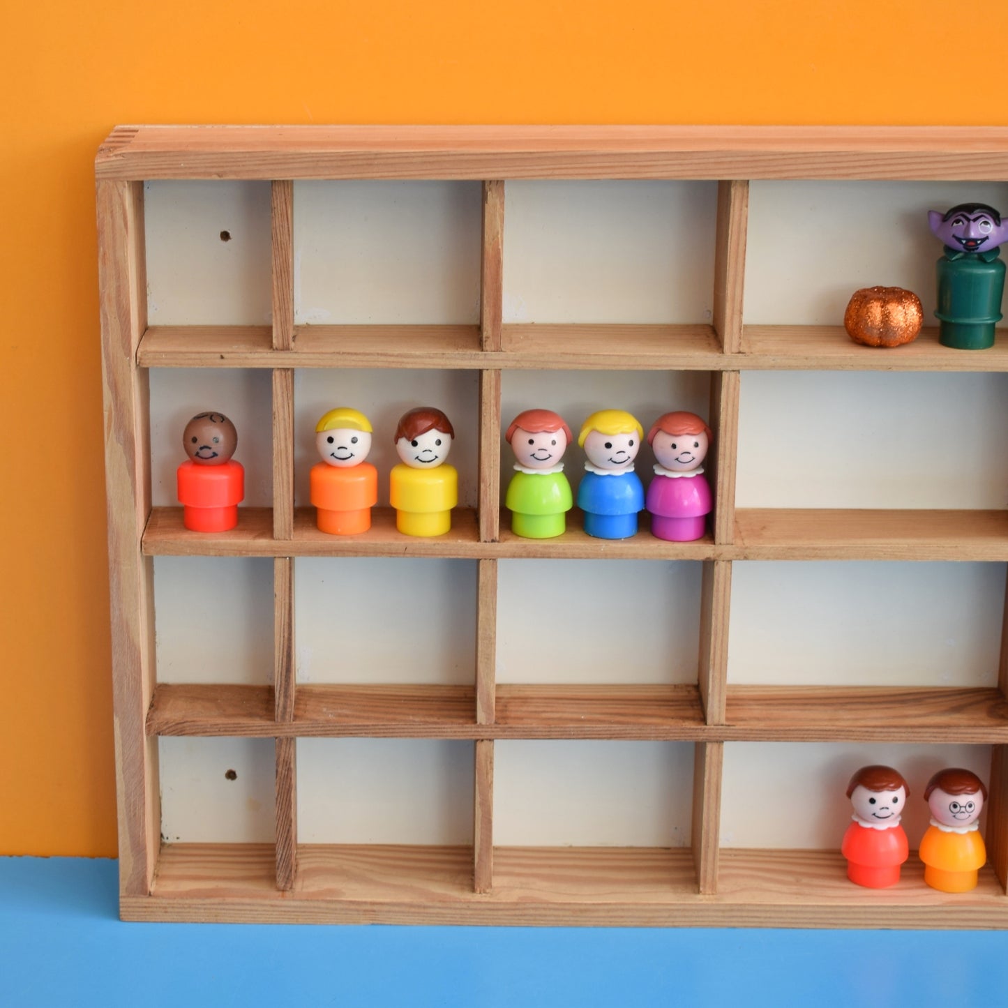 Vintage 1990s Wooden Display Unit - Ikea .