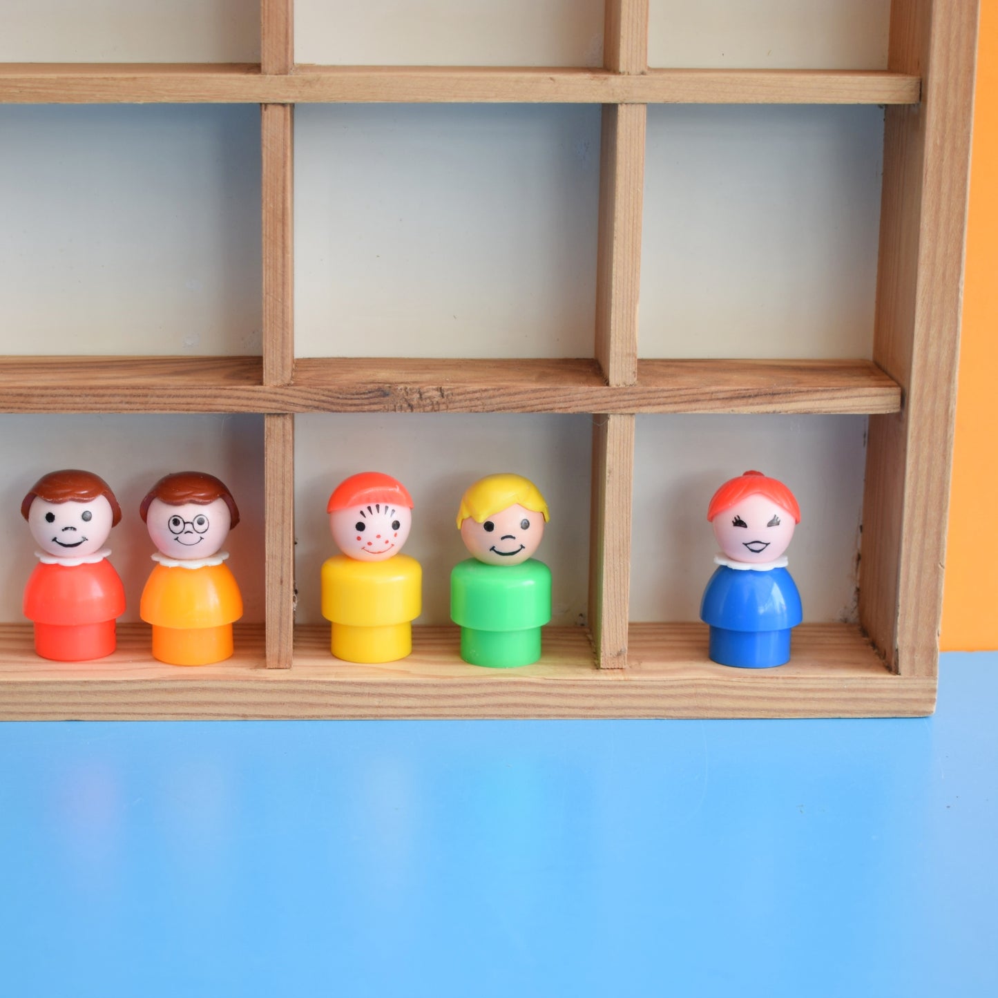 Vintage 1990s Wooden Display Unit - Ikea .