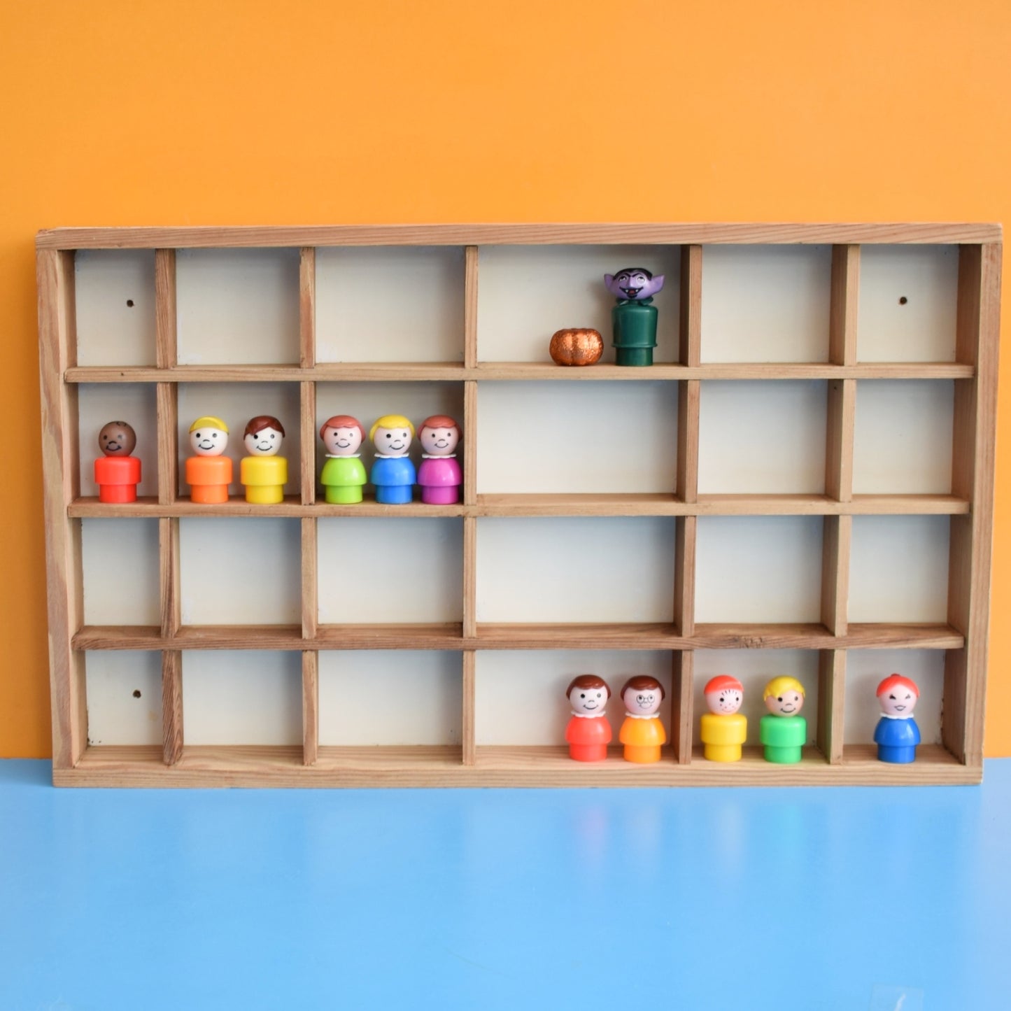 Vintage 1990s Wooden Display Unit - Ikea .