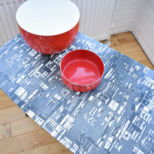 Vintage 1950s Formica Folding Coffee Table - Groag by Vintage