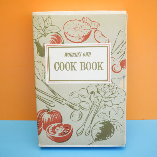 Vintage 1960s Woman's Own Cook Book by Pineapple Retro