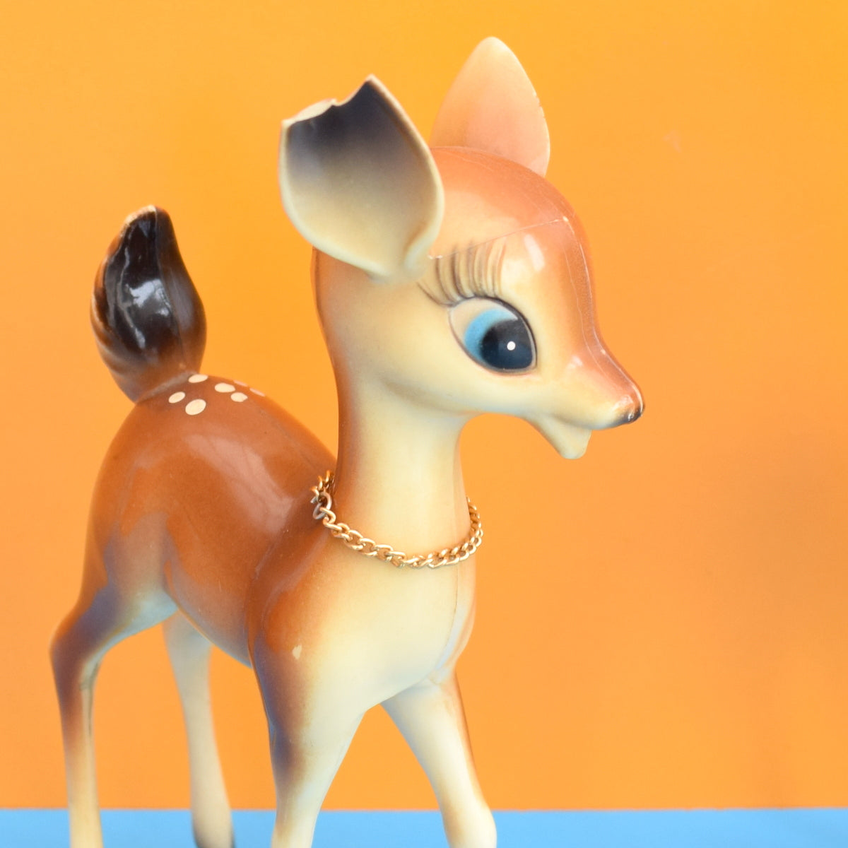 Vintage 1960s Bambi Pair Kitsch Ornament - Deer