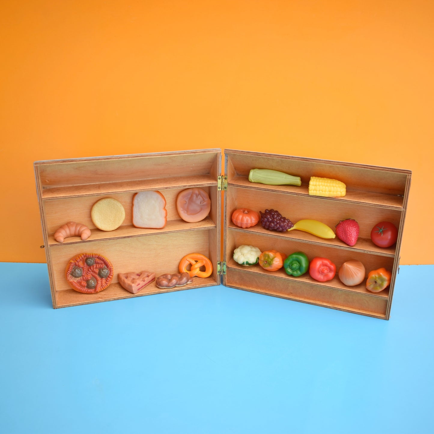 Vintage 1970s Toy Grocery Shop & Food by Pineapple Retro