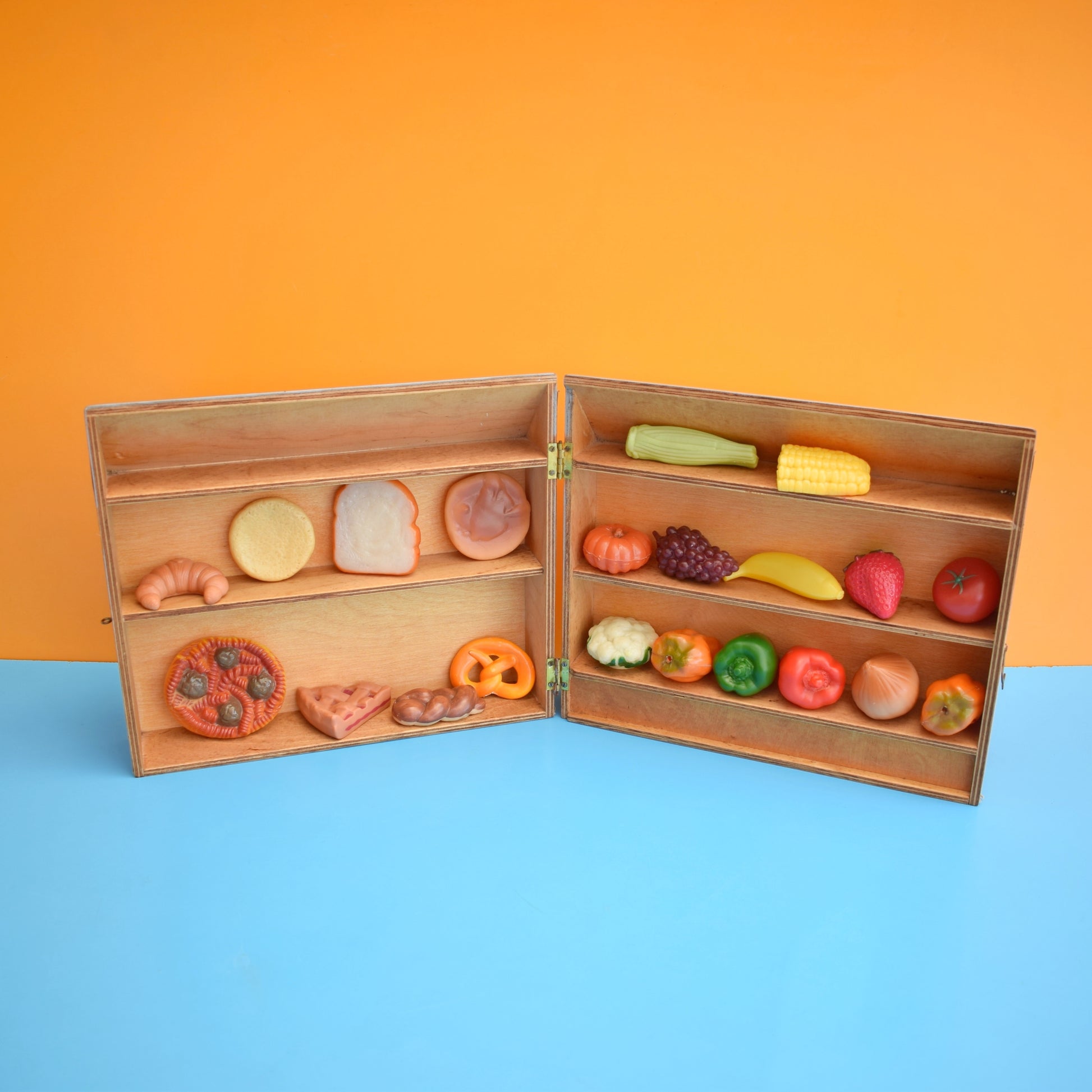Vintage 1970s Toy Grocery Shop & Food by Pineapple Retro