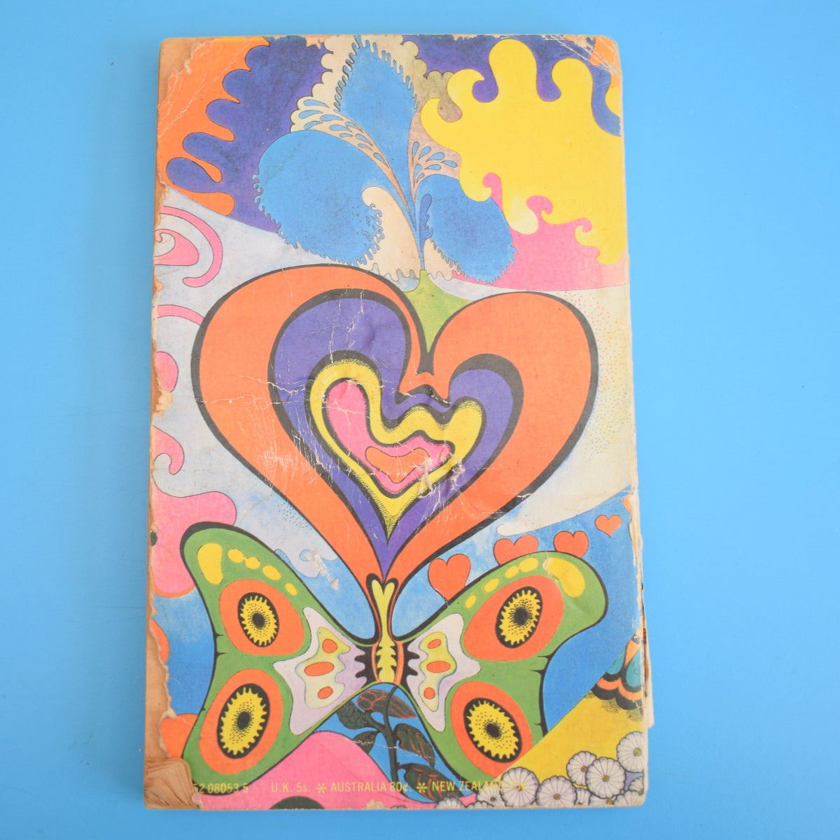 Vintage 1960s Kitsch Poetry Book - Love - Psychedelic