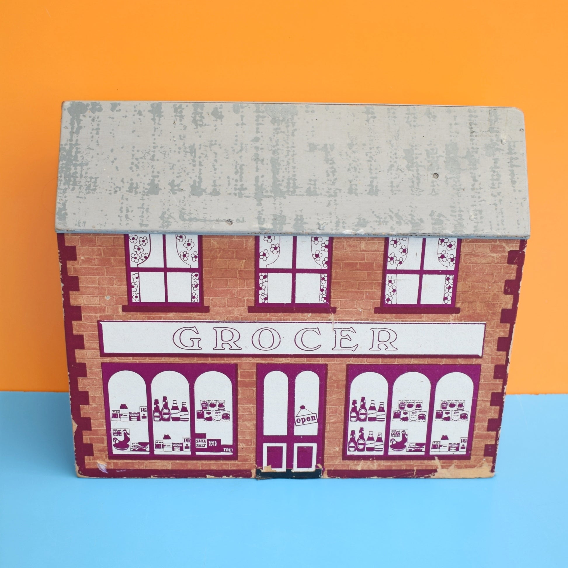 Vintage 1970s Toy Grocery Shop & Food by Pineapple Retro