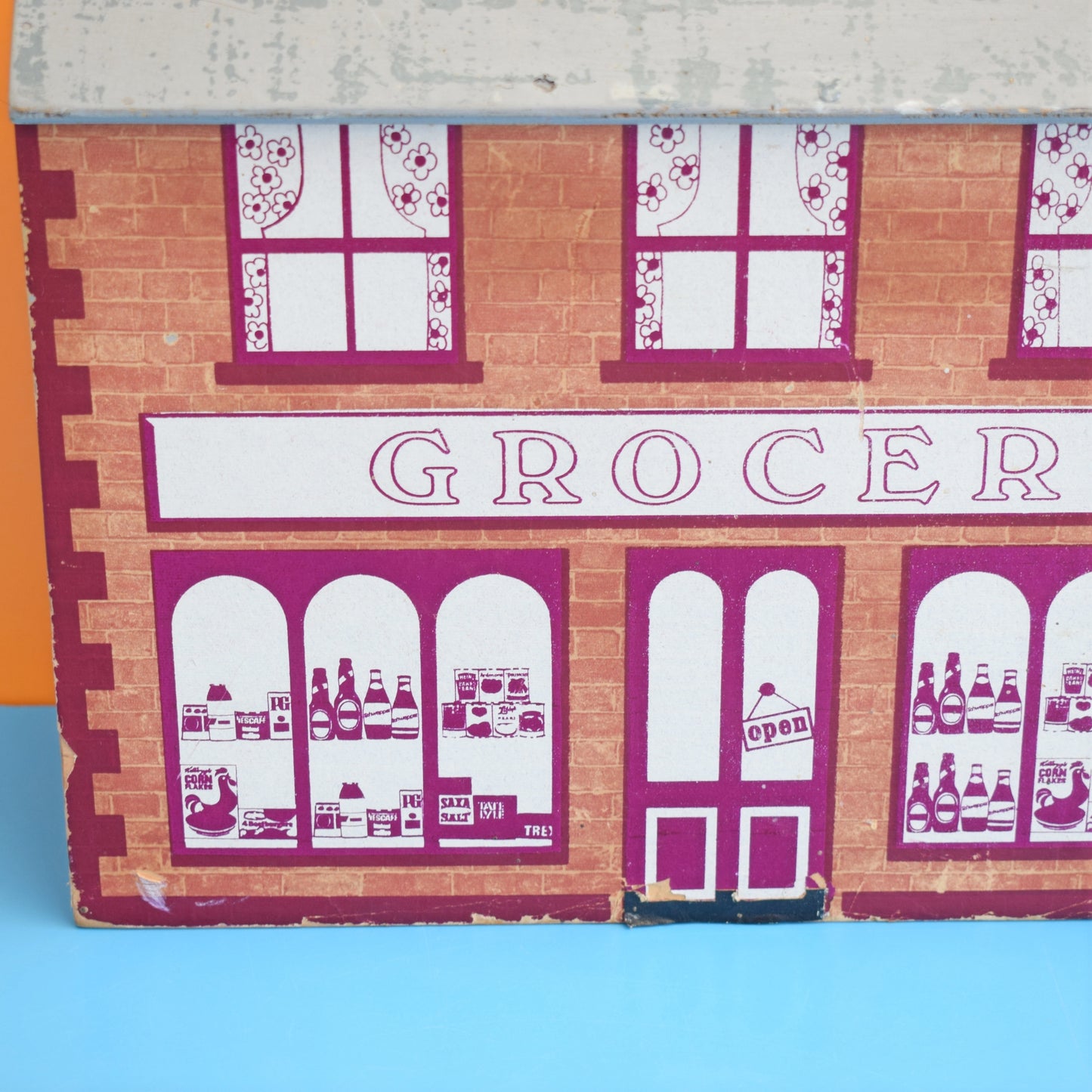 Vintage 1970s Toy Grocery Shop & Food by Pineapple Retro