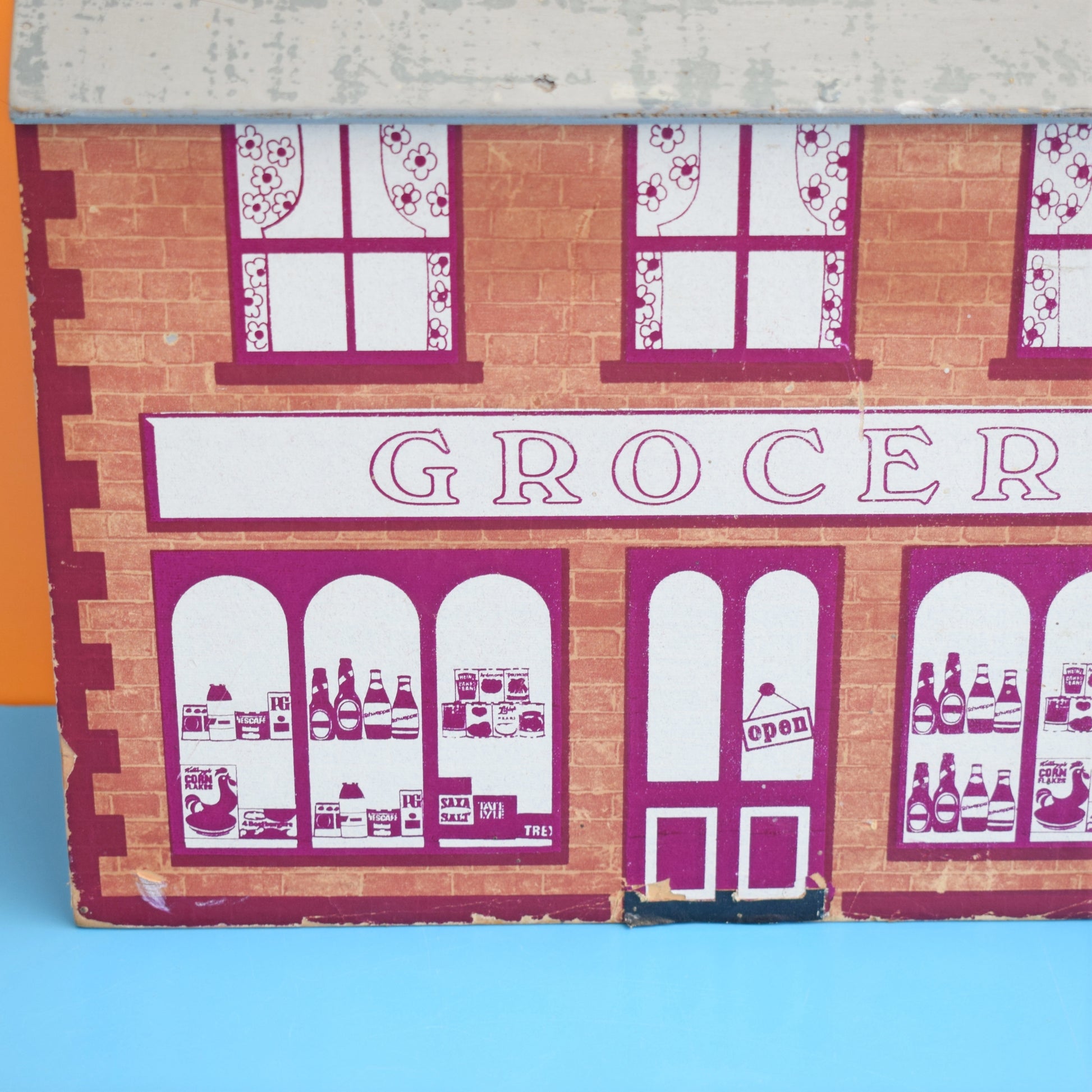 Vintage 1970s Toy Grocery Shop & Food by Pineapple Retro