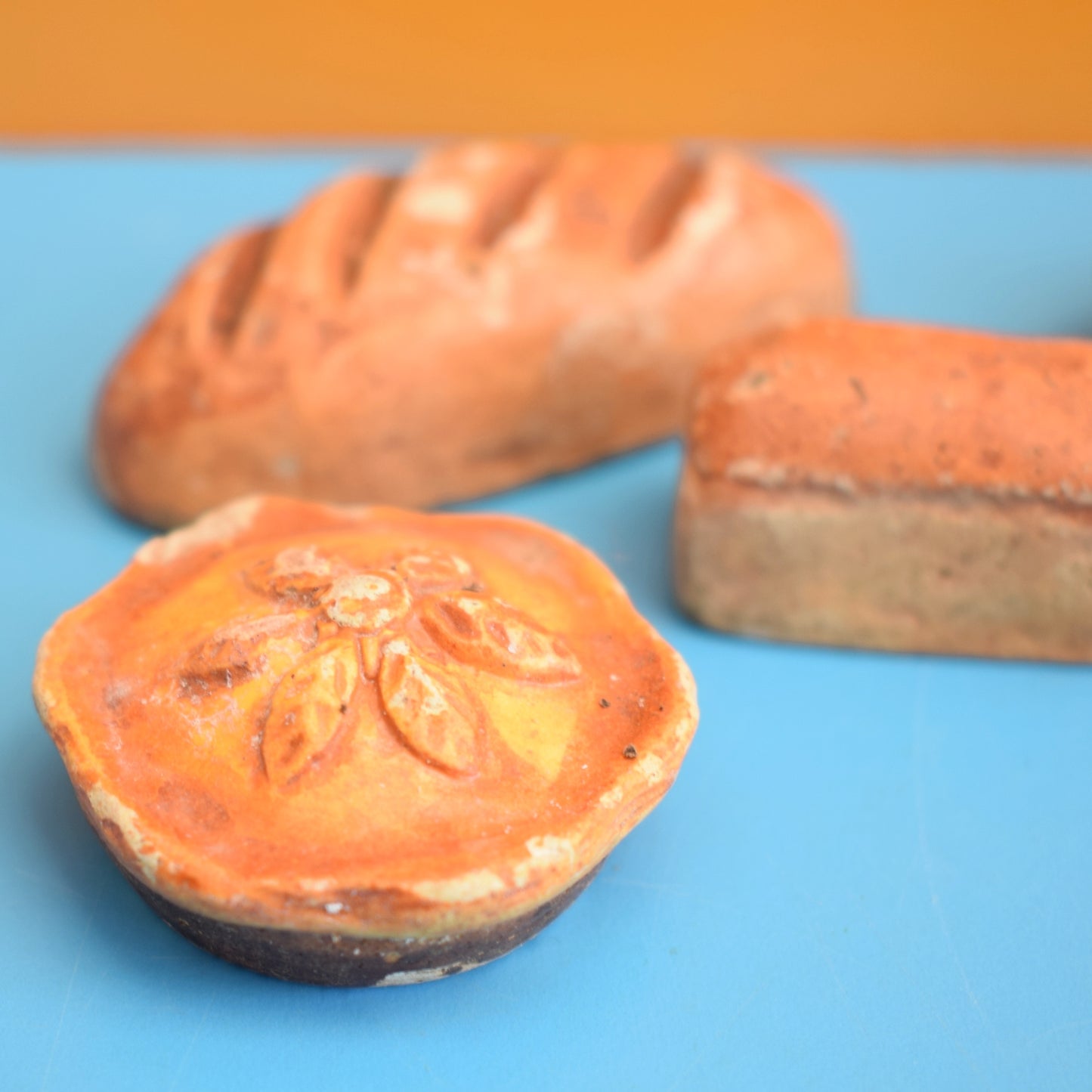 Vintage 1950s Plaster Food- Kaybot