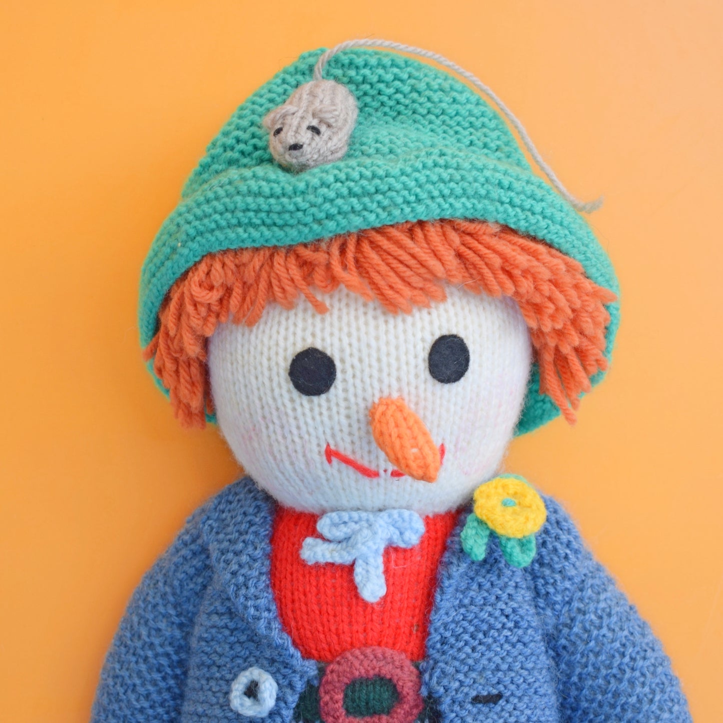 Vintage Jean Greenhowe Knitted Toys Book/ Toy