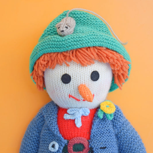 Vintage Jean Greenhowe Knitted Toys Book/ Toy