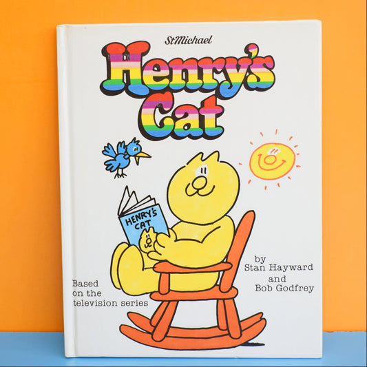 Vintage 1980s Henry's Cat Book by Pineapple Retro