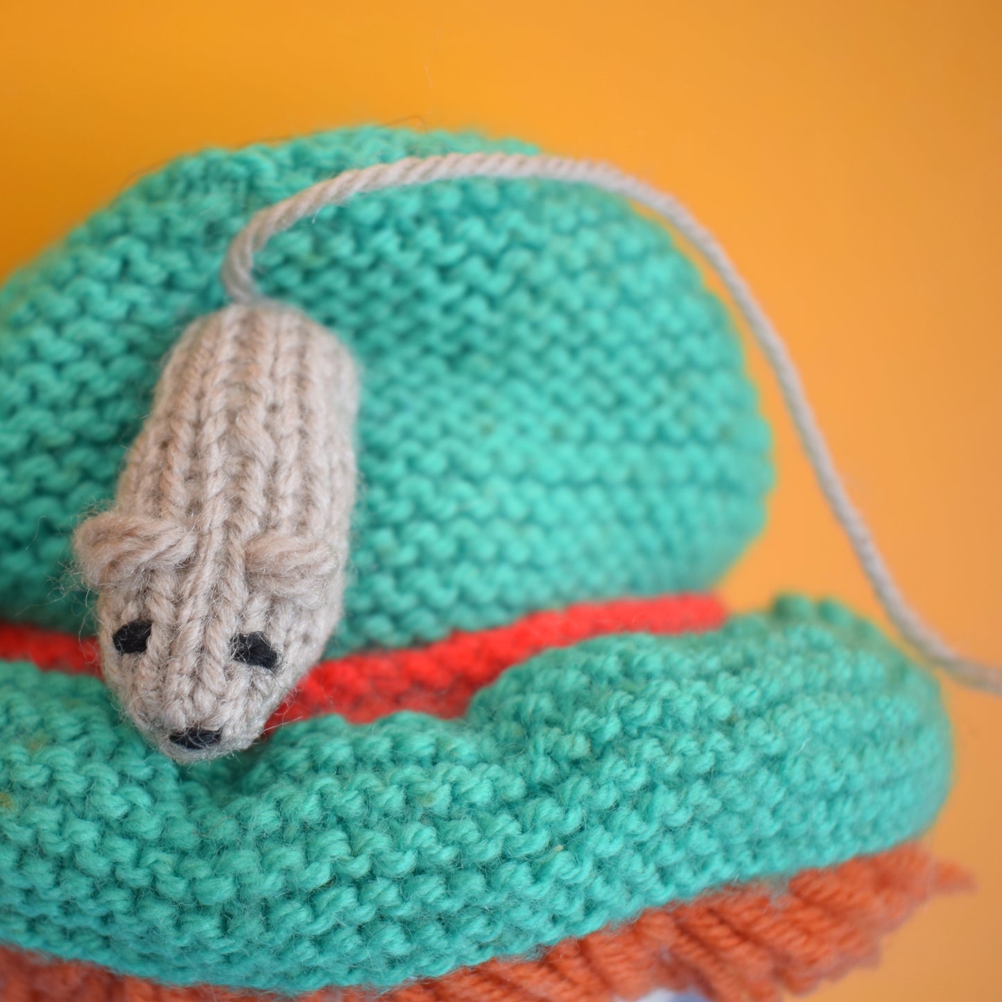 Vintage Jean Greenhowe Knitted Toys Book/ Toy