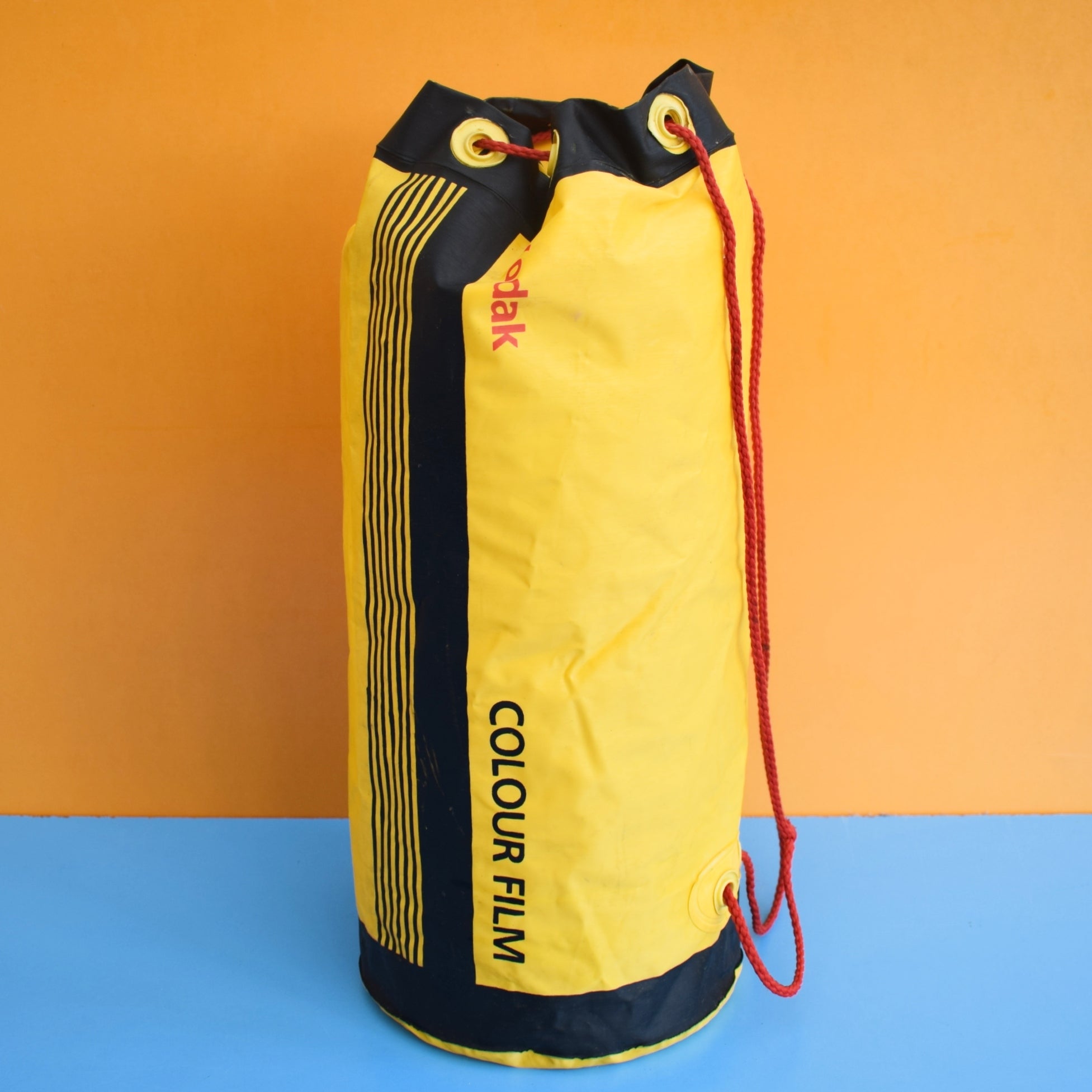 Vintage 1980s Drawstring Shoulder Bag - Kodak – Pineapple Retro