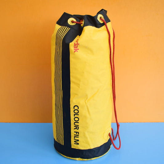 Vintage 1980s Drawstring Shoulder Bag - Kodak