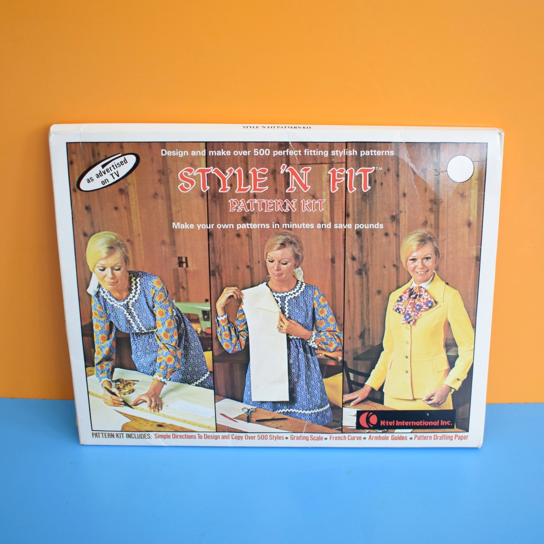 Vintage 1970s Style 'n' Fit Pattern Kit – Pineapple Retro