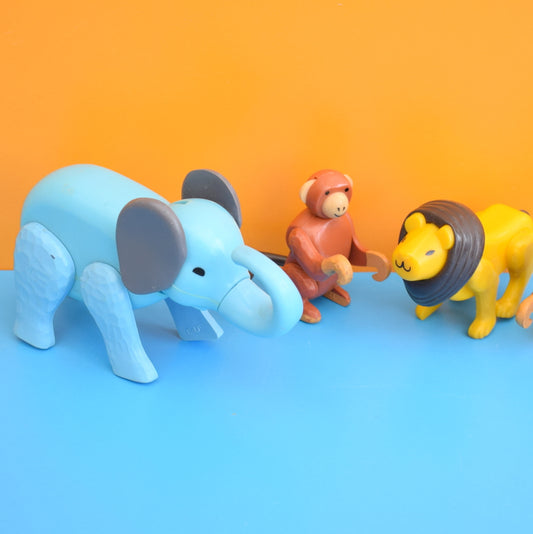 Vintage 1970s Fisher Price Zoo Animals
