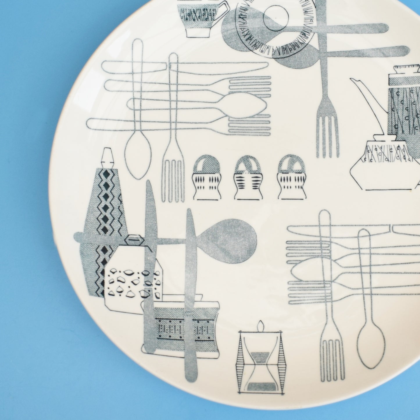 Vintage 1960s Kitsch Barker Bros Plates - Fiesta x6 by Vintage